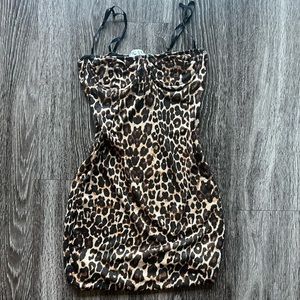 LEOPARD/CHEETAH PRINT DRESS